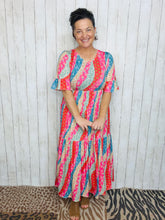 Mallory Colors of Summer Patchwork Dress