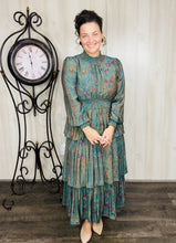 Ruffles & Class Dress- Green