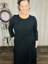 Ruffled Super Soft Textured Dress