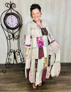 Cheri Patchwork Dress