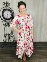 Jenna Ivory & Floral Dress