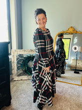 Georgia Plaid Dress- Tan or Red Plaid