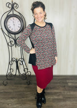 Calandra Floral & Black Tunic