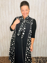 Black & White High Class Dot Vest