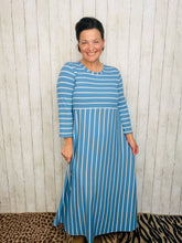 Everyday Style Dress- Denim Blue