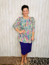 Purple Mix Wildflower Tunic