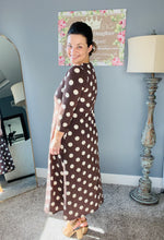 Hannah Brown Dot Dress