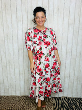 Sabrina Ivory & Rose Dress