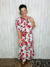 Sabrina Ivory & Rose Dress