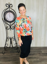 Lilliann Buttery Soft Floral Top