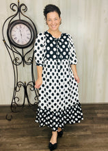 Sabrina Ivory Polkadot Dress