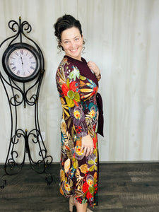 Autumn With a Bow Dress