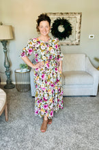 Kara Ivory & Floral Dress