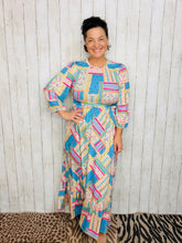 Spring Fling Patchwork Dress
