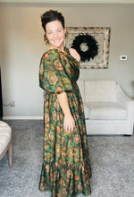 PREORDER: Lovely In Green- Modest Square Neckline Dress