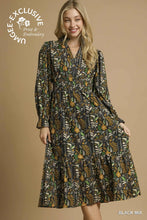 Hannah Black & Vintage Boho Dress