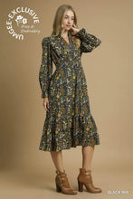 Hannah Black & Vintage Boho Dress