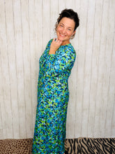 Brenda Blue & Green Dress