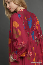 Janice Raspberry Mix Dress