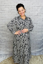 Kendra Black & White Dress