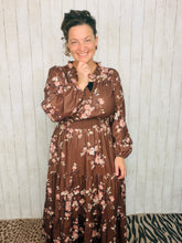 Julia Frilled Floral Dress