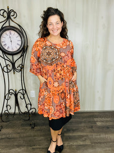 Fabulous Fall Rust Tunic