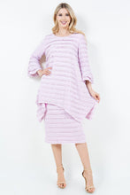 Feminine & Lace Tunic- Lavender