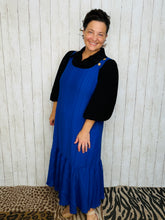 Royal Blue Textured Jumper