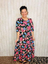 Jenna Black & Floral Dress