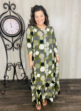 Smiles & Olive Dots Dress