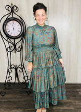 Ruffles & Class Dress- Green