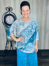 Kimberly Leopard & Paisley Top