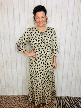 Clara Mocha & Dot Dress