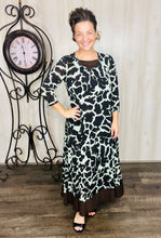 Prints & Buttons to Love Dress-Giraffe