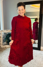 Jada One Size Textured & Petal Dress