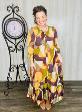 Smiles & Fall Abstract Dress