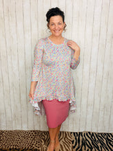 High-Low Tunic -Spring Animal Print
