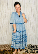 Light Chambray Maxi Dress