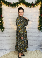 Hannah Black & Vintage Boho Dress