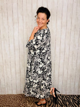 Power On The Day Dress-Black & White Class