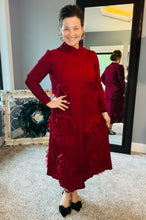 Jada One Size Textured & Petal Dress