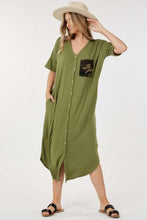 Camo Pocket Comfy Dress