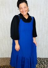 Royal Blue Textured Jumper