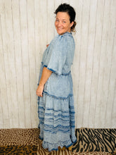 Light Chambray Maxi Dress