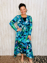 Blue Twist Dress