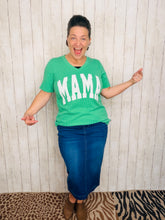 Mama Ribbed Top-Kelly Green
