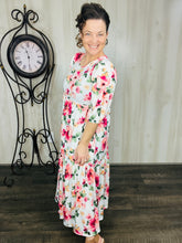 Jenna Ivory & Floral Dress