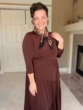 Leopard & Black Savanna Scarf