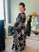 Georgia Plaid Dress- Tan or Red Plaid