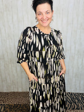 Missy Black & Olive Dress